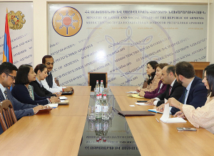 Նախարար Նարեկ Մկրտչյանն ընդունել է ՀՀ-ում Հնդկաստանի դեսպանին