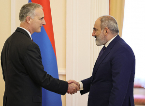 Նիկոլ Փաշինյանն ընդունել է  ԵԱՀԿ Մինսկի խմբի ամերիկացի համանախագահին