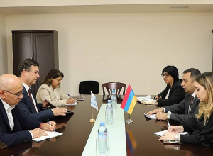 ԱԳ նախարարի տեղակալ Վահե Գևորգյանն ընդունել է ՄԱԿ ՓԳՀ Եվրոպայի հարցերով տարածաշրջանային բյուրոյի տնօրեն Ֆիլիպ Լըկլերկին