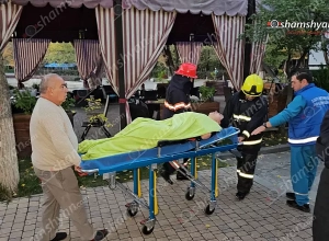 Պայթյուն և փլուզում՝  Երևանի «Հաղթանակ» զբոսայգում գործող բացօթյա սրճարաններից մեկում․ կան վիրավորներ․ Shamshyan.com