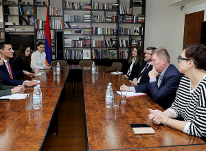 Արթուր Մարտիրոսյանն ընդունել է Հայաստանում Լիտվայի դեսպանին