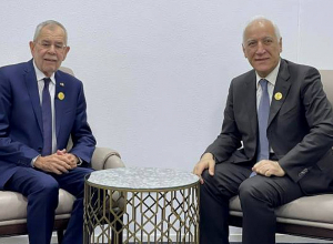 Ваагн Хачатурян поздравил президента Австрии с Национальным праздником страны