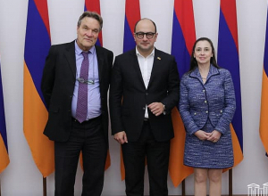 Члены фракции “Честь имею” провели встречу с содокладчиками мониторинговой комиссии ПАСЕ