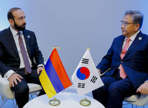 Հանդիպել են Հայաստանի և Կորեայի ԱԳ նախարարները