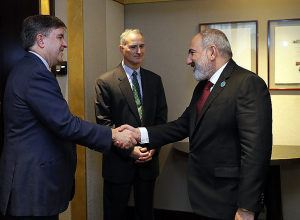 Վարչապետն ընդունել է ԱՄՆ պետքարտուղարի օգնական Ջեյմս Օ-Բրայենին