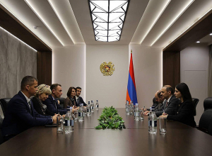 Արմեն Գրիգորյանն ընդունել է ԵՄ դիտորդական առաքելության փաստահավաք խմբին