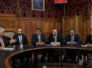 Глава МИД РА представил руководителю группы дружбы Армения-Великобритания проект «Перекрёсток мира»