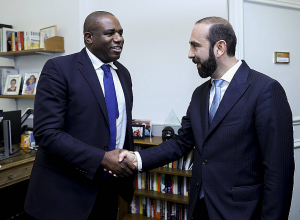 ԱԳ նախարարի հանդիպումը ՄԹ արտաքին, համագործակցության և զարգացման հարցերով ստվերային պետնախարարի հետ