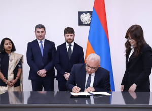 В МИД РА Армения подписала рамочное соглашение «Об учреждении Международного солнечного альянса»