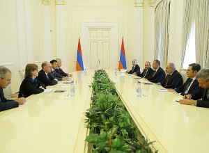Վարչապետն ընդունել է ԳԴՀ տնտեսական համագործակցության և զարգացման նախարարության խորհրդարանական պետքարտուղարին