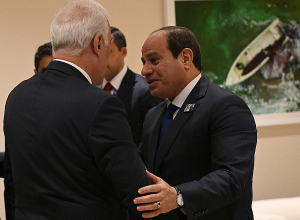 Հանրապետության նախագահը հանդիպել է Եգիպտոսի նախագահի հետ