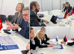 Արարատ Միրզոյանը «Խաղաղության խաչմերուկ» նախագիծը ներկայացրել է ԵԱՀԿ ԽՎ նախագահին, Շվեյցարիայի և Նորվեգիայի ԱԳ նախարարներին