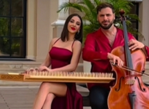 Քանոնահարուհի Բելլա Պապիկյանը նվագել է Hauser-ի հետ