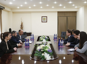Արմեն Փամբուխչյանն ընդունել է Եվրոպական խորհրդարանի պատգամավոր Ժոֆրուա Դիդիեին