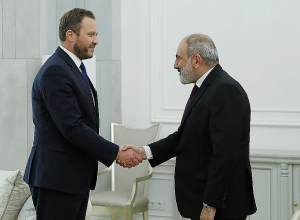 Глава МИД Эстонии передал Пашиняну приглашение премьер-министра его страны посетить Эстонию с официальным визитом