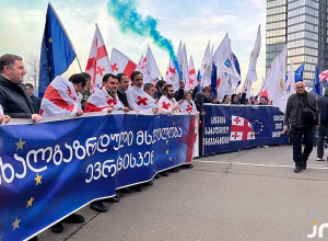Թբիլիսիում նշում են ԵՄ թեկնածու երկրի կարգավիճակը