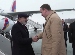 Վարչապետը ժամանել է Սանկտ Պետերբուրգ