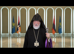 Ն Ս Օ Տ Տ  Արամ Ա  Վեհափառ Հայրապետին 2024 Նոր Տարուան Հայրապետական Պատգամը