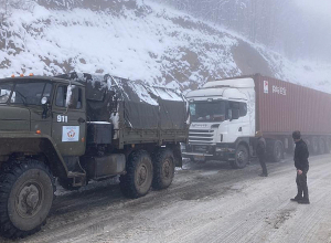 Տաթև-Լծեն ավտոճանապարհին կային արգելափակված ավտոմեքենաներ