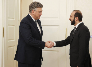 Արարատ Միրզոյանը հանդիպում է ունեցել Խորվաթիայի վարչապետի հետ