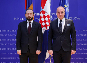 Մեկնարկել է Հայաստանի եւ Խորվաթիայի ԱԳ նախարարների առանձնազրույցը