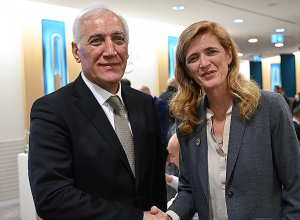 Վահագն Խաչատուրյանը հանդիպել է Սամանտա Փաուերի հետ