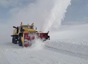 Շիրակի մարզում ձյան շերտի հաստությունը հասնում է մինչեւ 20սմ-ի