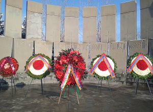 Սերժ Սարգսյանի անունից «Եռաբլուր»-ում ծաղկեպսակ է դրվել զոհված հայորդիների հիշատակին