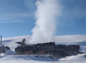 Գեղարքունիքի գյուղերից մեկում տուն է այրվել