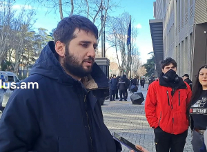 Թբիլիսիում հայերը ակցիա են կազմակերպել ԵՄ գրասենյակի առաջ` հանուն Արցախի ու Բաքվում  հայ պատանդների