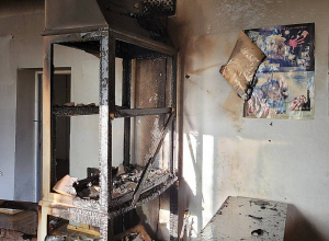 Հրդեհ Վարդաշենի ուսումնական հաստատությունում (լուսանկարներ)