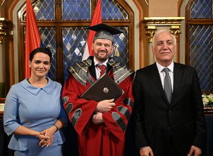 Վահագն Խաչատուրյանն այցելել է Պետեր Պազմանի անվան կաթոլիկ համալսարան