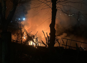 Հրդեհ Մյասնիկյան պողոտայում` սպորտային համալիրի պահեստային տարածքում