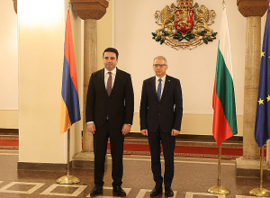 Ալեն Սիմոնյանի գլխավորած պատվիրակությանն ընդունել է Բուլղարիայի վարչապետ Նիկոլայ Դենկովը