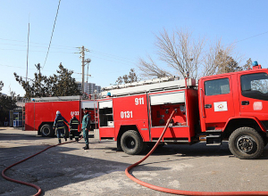 Զովունի գյուղում գտնվող գազալցակայանում հրդեհ է բռնկվել