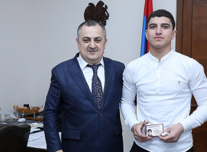 Կարեն Գիլոյանը մարզական կոչումներ է հանձնել մարզաշխարհի մի շարք ներկայացուցիչների