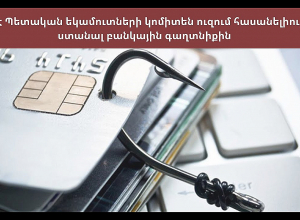 Ինչո՞ւ է ՊԵԿ-ն ուզում հասանելիություն ստանալ բանկային գաղտնիքին. ՈՒՂԻՂ