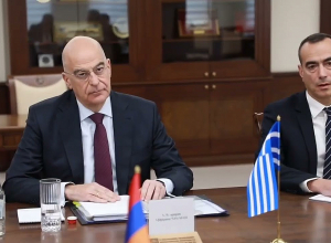 Պապիկյանի և Հունաստանի ազգային պաշտպանության նախարար Նիկոլաոս Դենդիասի առանձնազրույցը