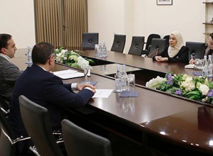 Երևանի քաղաքապետ Տիգրան Ավինյանն ընդունել է ԱՄԷ դեսպանին