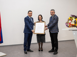 ԵՊԲՀ-ին հանձնվեց միջազգային հավատարմագրման հավաստագիրը