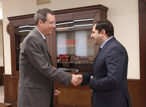 Սուրեն Պապիկյանը և Ավստրիայի դեսպանը քննարկել են պաշտպանության բնագավառում համագործակցության զարգացման հեռանկարները