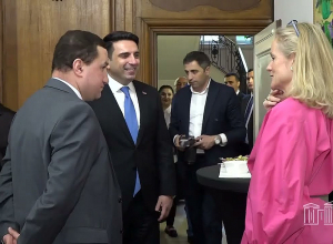 Ալեն Սիմոնյանը Բելգիայում ԱԺ պատվո շքանշանով է պարգեւատրել ԵԽ պատգամավորների