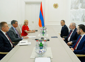 Վարչապետն ընդունել է բարերար Տիգրան Իզմիրլյանի որդուն՝ Սարգիս Իզմիրլյանին