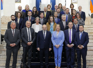 Премьер-министр принял членов Комитета по политике и безопасности ЕС