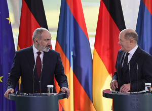 Никол Пашинян провёл телефонный разговор с канцлером Германии Олафом Шольцем