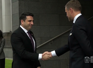 ԱԺ նախագահ Ալեն Սիմոնյանի գլխավորած պատվիրակությունը պաշտոնական այցով Լիտվայում էր