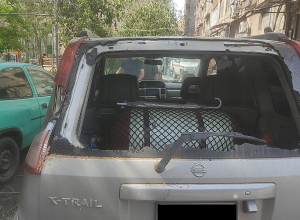 Փրկարարները վնասված ծառերը տեղափոխել են անվտանգ տարածք