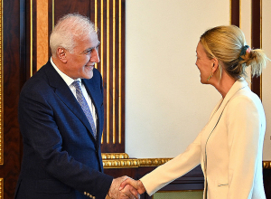 Վահագն Խաչատուրյանն ընդունել է Հայաստանում ՄԱԿ-ի գրասենյակի մշտական համակարգող Ֆղանսուազ Ժակոբին