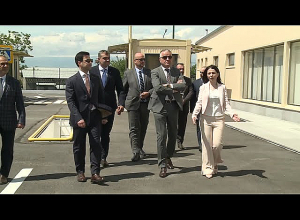 Председатель КГД Армении и посол ЕС осмотрели контрольно-пропускной пункт “Маргара”