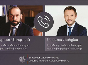 Արարատ Միրզոյանը հեռախոսազրույց է ունեցել Էստոնիայի ԱԳ նախարարի հետ